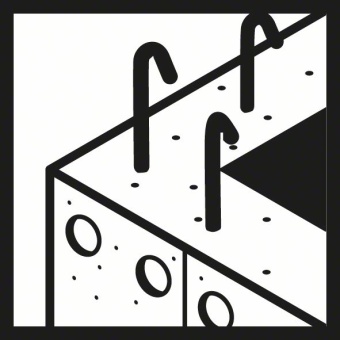 Ударные сверла SDS plus-5X артикул 2608833892 (2.608.833.892)